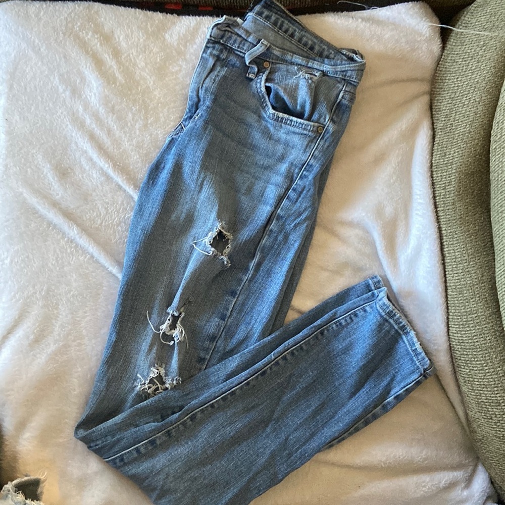 Lightwash JUSTBLACK brand jeans